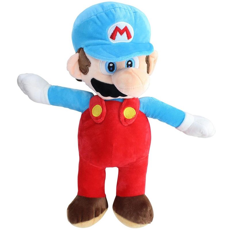 Chucks Toys Super Mario 16 Inch Character Plush | Ice Mario, 1 of 4