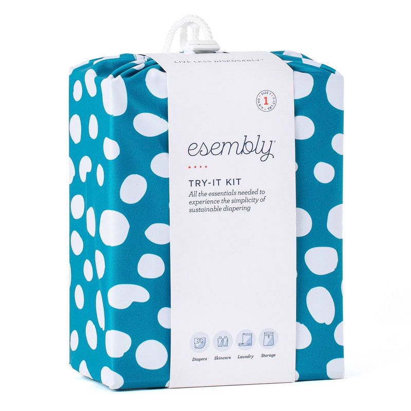 Esembly Cloth Diaper Try-It Kit Reusable Diapering System - (Select Size and Pattern), 5 of 14