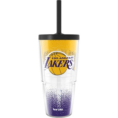 NBA Los Angeles Lakers All Over Classic Tumbler with Straw Lid - 24oz