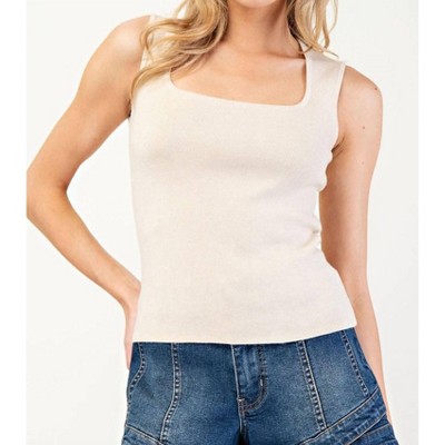 Women's Square Neck Tank Top - ee:some