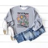 Simply Sage Market Women's Graphic Sweatshirt Never Stop Exploring - M - Graphite - 3 of 3