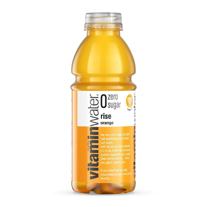 vitaminwater zero rise orange - 20 fl oz Bottle, 5 of 11
