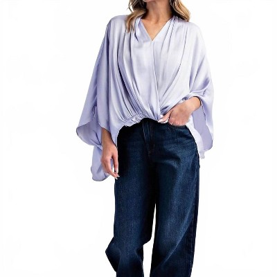 Women's Margaret Surplice Blouse - LLOVE