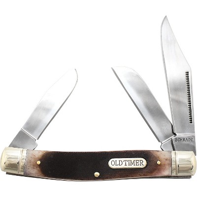 Old Timer Senior Multi-Blades 3.25 in Blade Polymer Handle