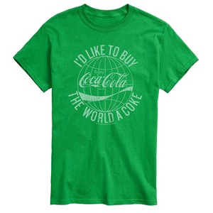 Men's - Coca-cola - Buy The World A Coke Short Sleeve Graphic T-Shirt - 1 of 4