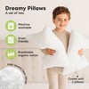 KeaBabies Toddler Pillow - Soft Organic Cotton Kids Pillows for Sleeping - Travel Pillow for Kids Age 2-5 - 4 of 4