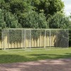 Dog Cage Silver 600 x 200 x 200 cm Galvanised Steel - 2 of 4
