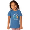 Mightly Toddler Fair Trade Organic Cotton Girls Graphic Short Sleeve T-Shirt 2-pack - 2 of 3