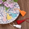 Unique Bargains Cotton Mini Hanging Loop DIY Functional Bookmark Tassels 20 Pcs - 3 of 4