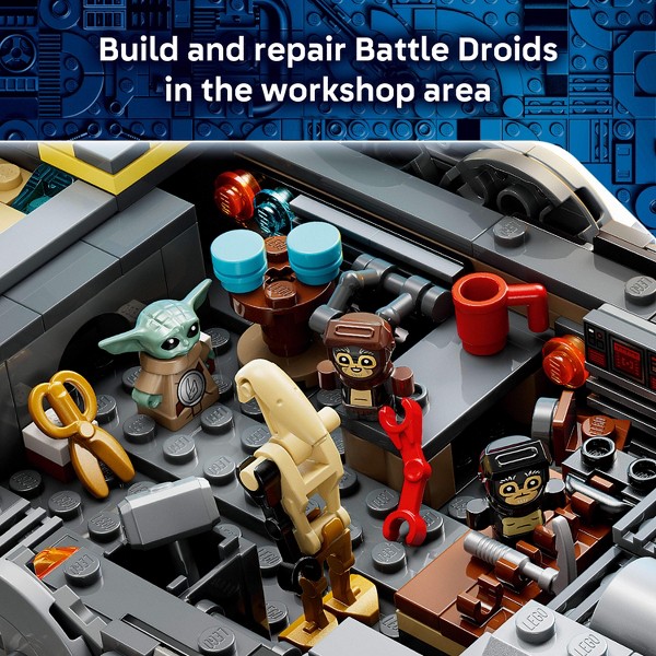 LEGO Star Wars: The Mandalorian y Grogu Nave Anzellan 75445 4
