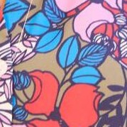 multi graphic floral