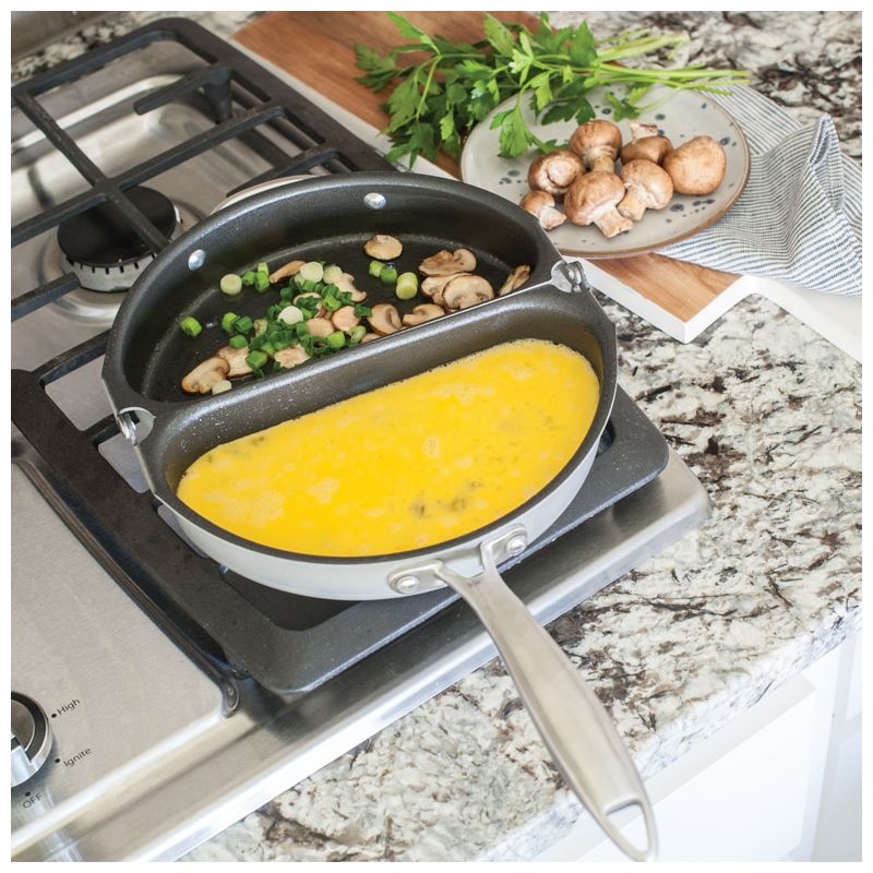 Nordic Ware Italian Frittata and Omelet Pan- Gray, 2 of 8