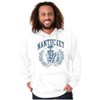 Nantucket Yacht Club Skeleton Captain Hoodie Sweatshirt Women Men Brisco Brands - 4 of 4