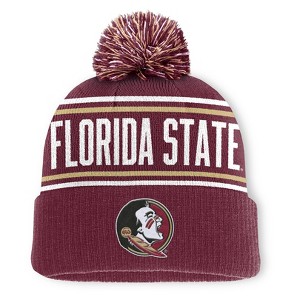 NCAA Florida State Seminoles Cuffed Knit Pom Beanie - 1 of 4