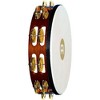 MEINL Traditional Goat-Skin Wood Tambourine Two Rows - 2 of 4