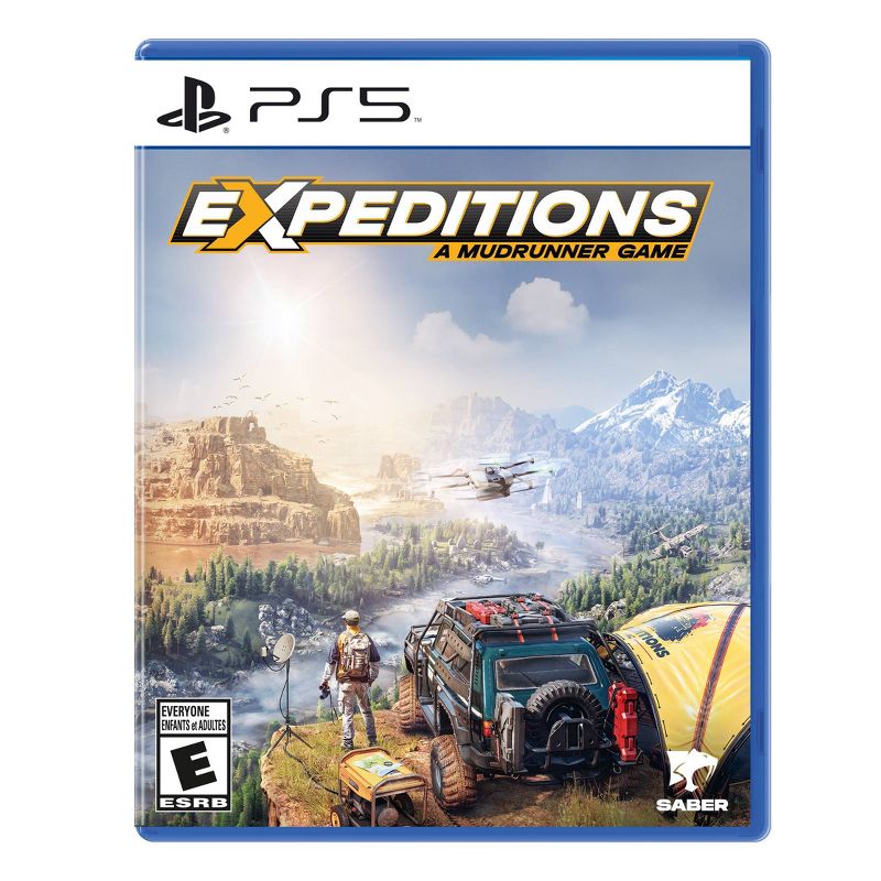 Expeditions A MudRunner Game _ PlayStation 5, 1 of 10