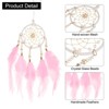 Unique Bargains Small Handmade Macrame Dream Catchers for Home Decoration 2 Pcs - 4 of 4