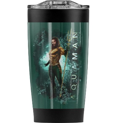 Aquaman Movie Marine Life Steel Tumbler 20oz Coffee Travel Mug