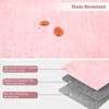 Washable rug. Modern solid-color, non-slip. Non-shedding, low-pile, foldable. Contemporary minimalist. For living/dining/bedrooms - 2 of 4