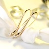 Fish Hook Drop Earrings for Women Cubic Zirconia Ginger Lyne Collection - 2 of 4
