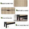 Shoe Storage Cabinet with 4 Flip Drawers, Slim Fluted Shoe Organizer, Narrow Hidden Shoe Rack - 2 of 4