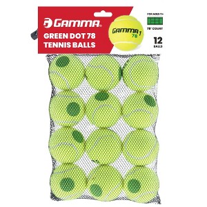 Gamma Green Dot 78 Tennis Balls - 1 of 3