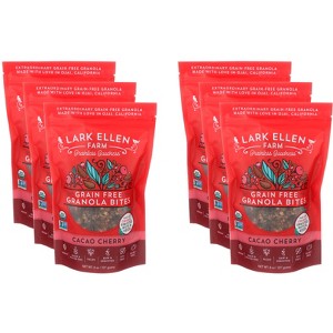 Lark Ellen Farm Granola Bites Cacao Cherry - Case of 6 - 8 oz - 1 of 2