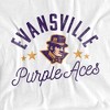 Women's University Of Evansville Purple Aces T-Shirt - 2 of 4