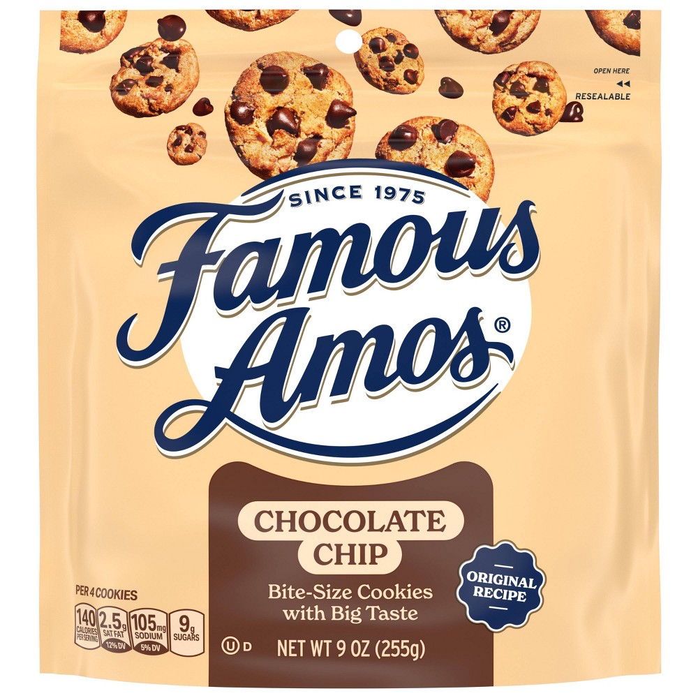 UPC 076677057173 product image for Famous Amos Chocolate Chip Cookies - 9oz | upcitemdb.com