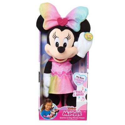 genade specificatie recept Disney Junior Sparkle & Sing Minnie Mouse Plush : Target