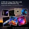 Aukfa 4K Galaxy Projector - 12 Replaceable Star Discs, Night Light for Bedroom, Kids & Home Theater | Timed Starry Sky Ceiling Projector, Room Decor - 3 of 4