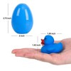 Garvee 6Pcs Easter Eggs with Floating Bath Toys for Kids -Duck- Bath Toy - 3 of 4