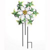The Lakeside Collection Windspinner Stakes Garden Metallic Butterfly Ladybug And Hummingbird - Hummingbird - 2 of 4