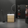 NicBex Bathroom Vanity with Sink,Modern Bathroom Sink Vanity with 2 Drawers,24/30 inch Bathroom Sink Cabinet for Bathroom,Oak/Brown - 2 of 4