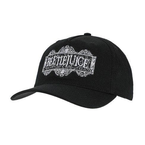 Beetlejuice Movie Logo Black Snapback Hat