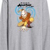 Men's - Avatar: The Last Airbender - Aang Swirl Long Sleeve Graphic T-Shirt - 2 of 4