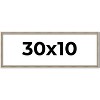 PosterPalooza | Panoramic Classic Modern Silver Frame - UV Acrylic, Foam Board Backing, Hanging Hardware - 2 of 4