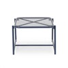 Outdoor Side Table, Patio End Table, Sled Base With T-shaped Frame, Modern Square Coffee Table - 4 of 4