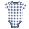 Hudson Baby Infant Boy Cotton Bodysuits 3pk, Little Bear - 4 of 4