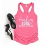 Simply Sage Market Women's Freaking Sore and Back For More Racerback Tank - 3 of 3
