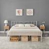 Bed Frame with Headboard and Footboard, Bed Mattress Foundation with Storage No Box Spring Needed Noise Free Easy Assembly - 2 of 4