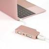 StarTech.com 4-in-1 USB-C Multiport Video Adapter - Rose Gold - CDPVDHDMDPRG - 3 of 4