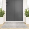 Holli Zollinger LINEN STRIPE RUSTIC Looped Vinyl Welcome Mat - Society6 - 2 of 4