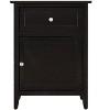 NicBex Transitional Nightstand with 1 Drawer Modern Bedside Table with Storage Space End Table for Living Room, Bedroom, Study - 3 of 4
