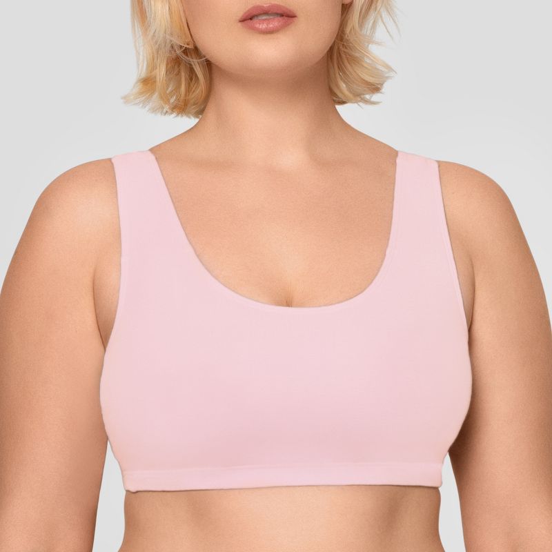 Fruit of the Loom Women's Tank Style Cotton Sports Bra 6-Pack, 3 of 9