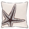 Lucky Star Pillow (Set of 2) - Ecru - 18"X18" - Safavieh - 4 of 4