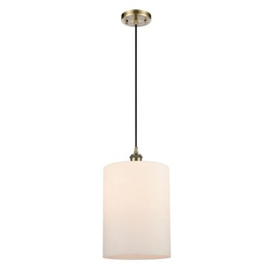 Cobbleskill - 1 Light Cord Hung Mini Pendant In Industrial Style-14 Inches Tall and 9 Inches Wide