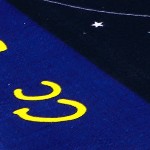 deep letter starry sky