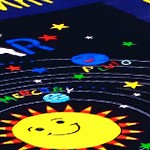 deep letter starry sky