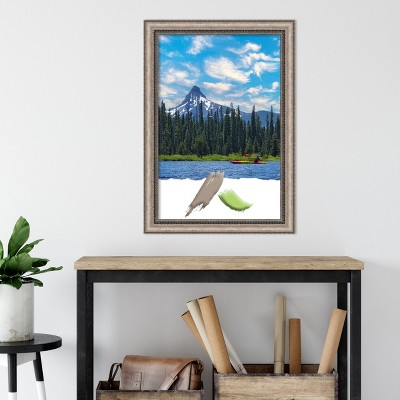 Lyla Ornate Silver 20x30 Wall Picture Frame